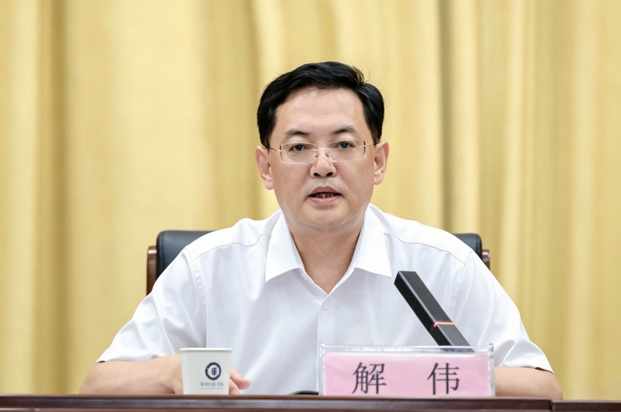 本次大会是在解伟在讲话中指出
